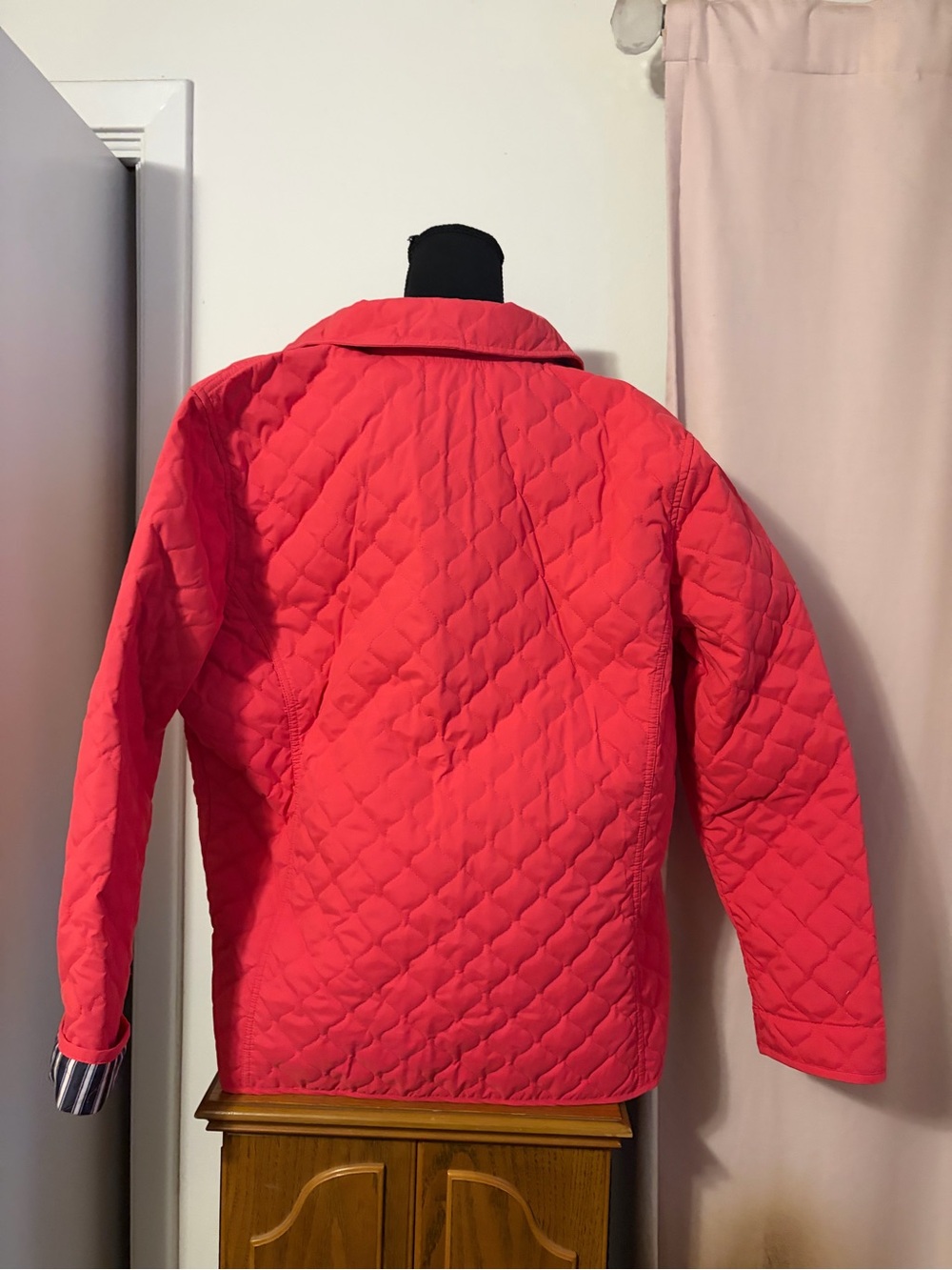 Quilted Red Men's Jacket - Picture 3 of 8